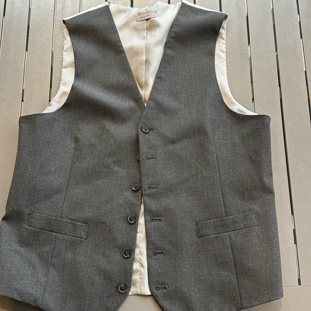J. Ferrar Vest Grey